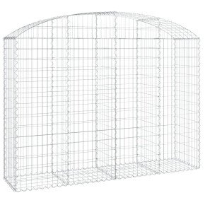 Coș Gabion Arcuit 200x50x140/160 cm - Fier Galvanizat 2