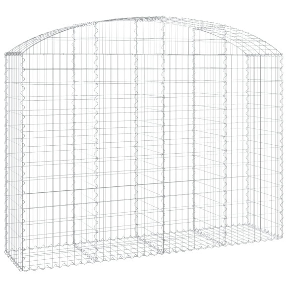 Coș Gabion Arcuit 200x50x140/160 cm - Fier Galvanizat