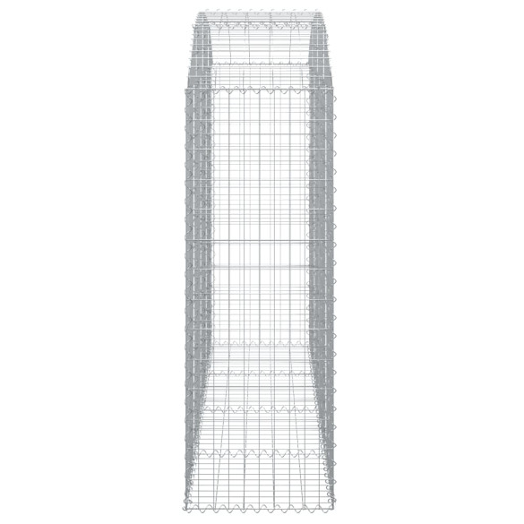 Coș Gabion Arcuit 200x50x140/160 cm - Fier Galvanizat