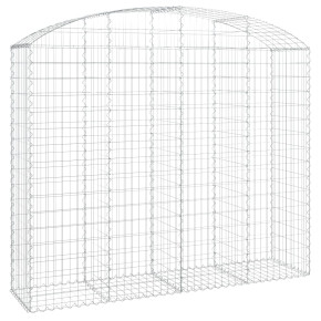 Coș Gabion Arcuit 200x50x160/180 cm - Fier Galvanizat 2
