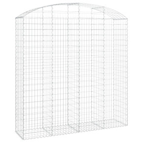 Coș Gabion Arcuit 200x50x200/220 cm Fier Galvanizat 2