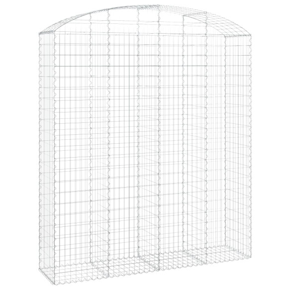 Coș Gabion Arcuit 200x50x220/240 cm - Fier Galvanizat