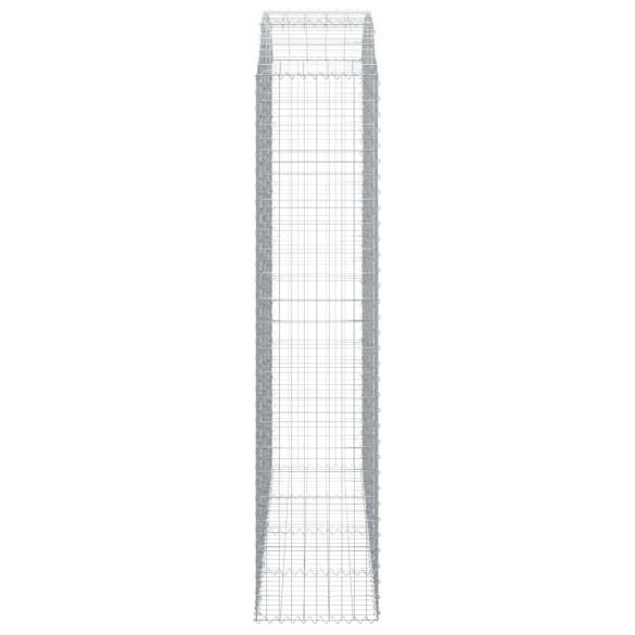 Coș Gabion Arcuit 200x50x220/240 cm - Fier Galvanizat