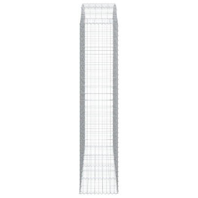 Coș Gabion Arcuit 200x50x220/240 cm - Fier Galvanizat