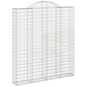 Coș Gabion Arcuit 200x30x220/240cm - Fier Galvanizat 2
