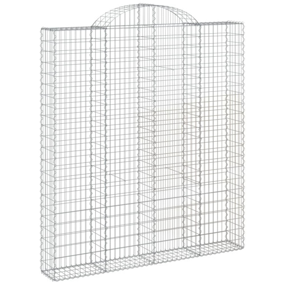 Coș Gabion Arcuit 200x30x220/240cm - Fier Galvanizat