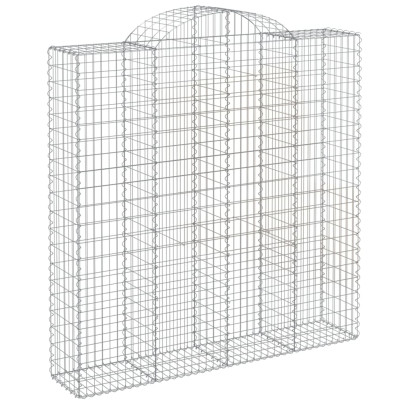 Coș Gabion Arcuit 200x50x200/220 cm Fier Galvanizat