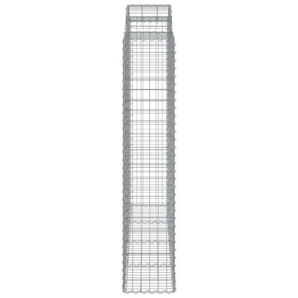 Coș Gabion Arcuit 200x50x200/220 cm Fier Galvanizat