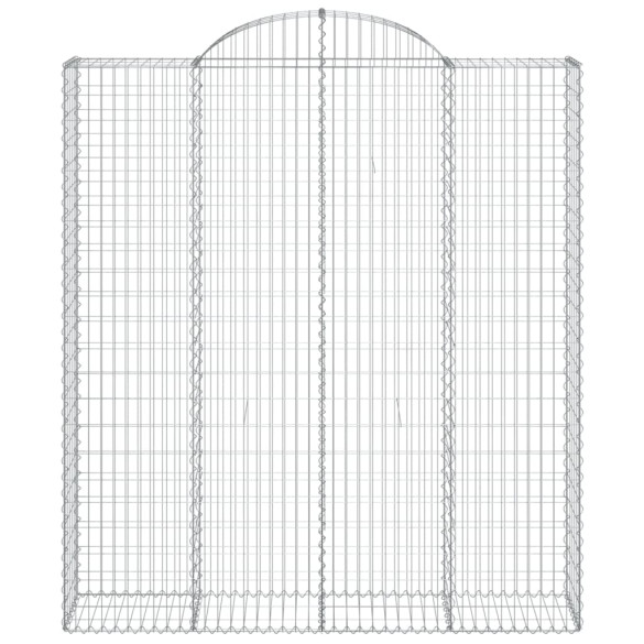 Coș Gabion Arcuit - 200x50x220/240 cm - Fier Galvanizat
