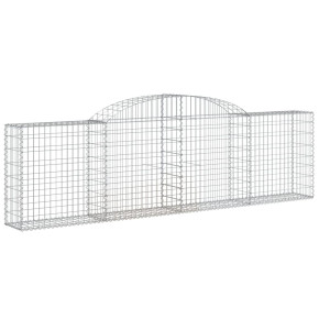 Coș Gabion Arcuit 300x30x80/100 cm - Fier Galvanizat 2