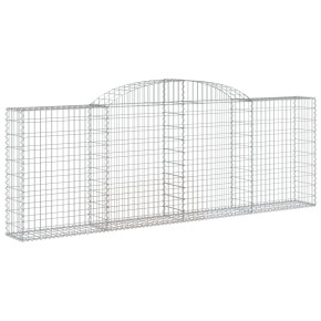 Coș Gabion Arcuit 300x30x100/120 cm - Fier Galvanizat 2