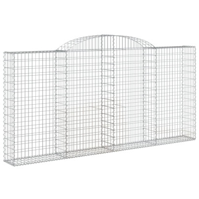Coș Gabion Arcuit 300x30x140/160 cm - Fier Galvanizat