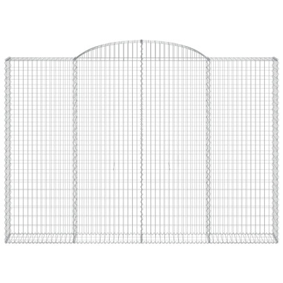 Coș Gabion Arcuit 300x30x200cm - Fier Galvanizat