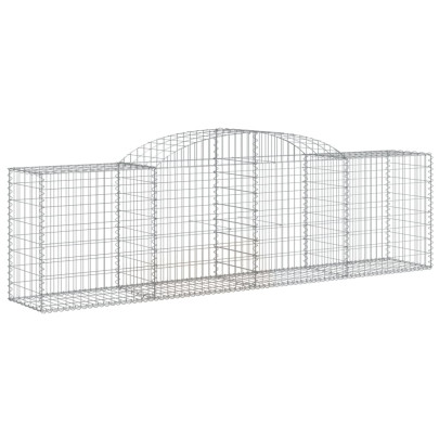 Coș Gabion Arcuit 300x50x80/100 cm - Fier Galvanizat