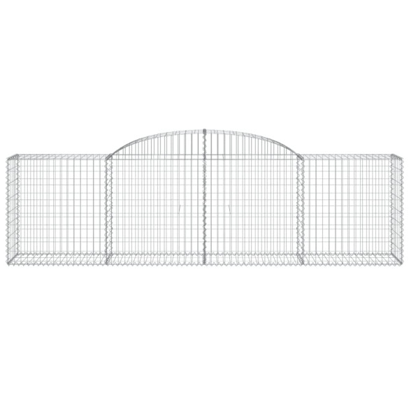 Coș Gabion Arcuit 300x50x80/100 cm - Fier Galvanizat
