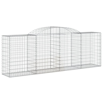 Coș Gabion Arcuit - 300x50x100/120 cm - Fier Galvanizat