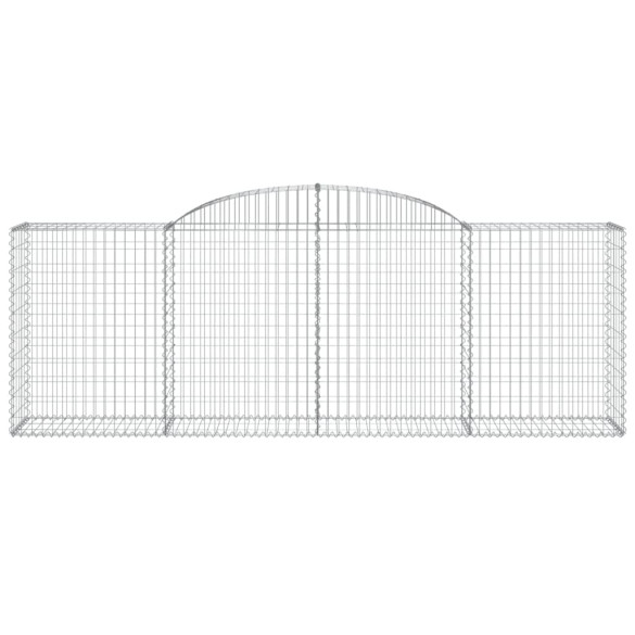 Coș Gabion Arcuit - 300x50x100/120 cm - Fier Galvanizat