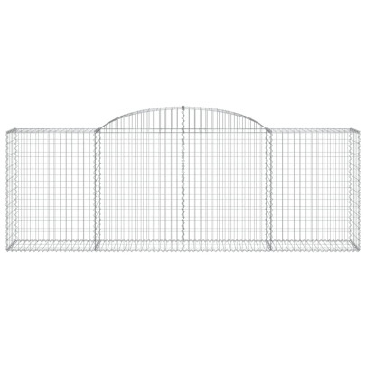 Coș Gabion Arcuit - 300x50x100/120 cm - Fier Galvanizat