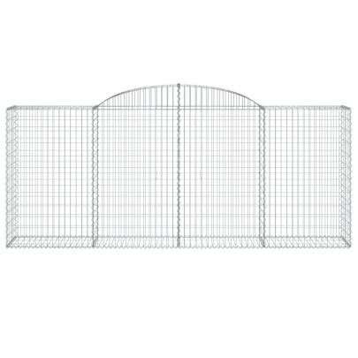 Coș Gabion Arcuit - 300x50x120/140 cm - Fier Galvanizat
