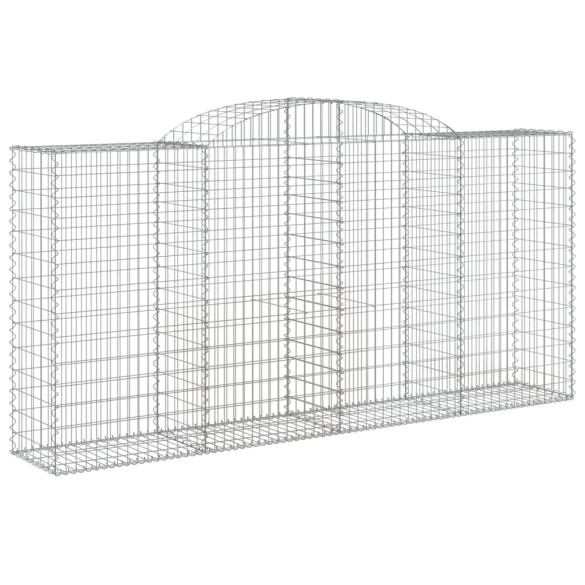 Coș Gabion Arcuit - 300x50x140/160 cm - Fier Galvanizat