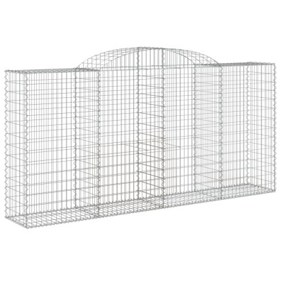 Coș Gabion Arcuit - 300x50x140/160 cm - Fier Galvanizat