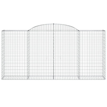Coș Gabion Arcuit - 300x50x140/160 cm - Fier Galvanizat