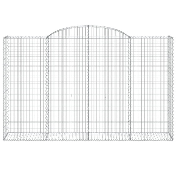 Coș Gabion Arcuit Fier Galvanizat | Livrare Gratuită