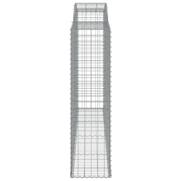 Coș Gabion Arcuit Fier Galvanizat | Livrare Gratuită