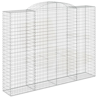 Coș Gabion Arcuit 300x50x220/240 cm - Fier Galvanizat