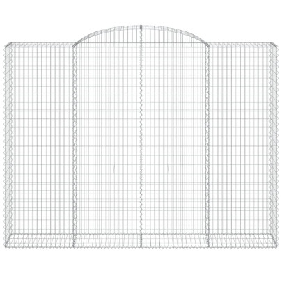 Coș Gabion Arcuit 300x50x220/240 cm - Fier Galvanizat