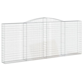 Coș Gabion Arcuit 400x30x160/180 cm - Fier Galvanizat 2