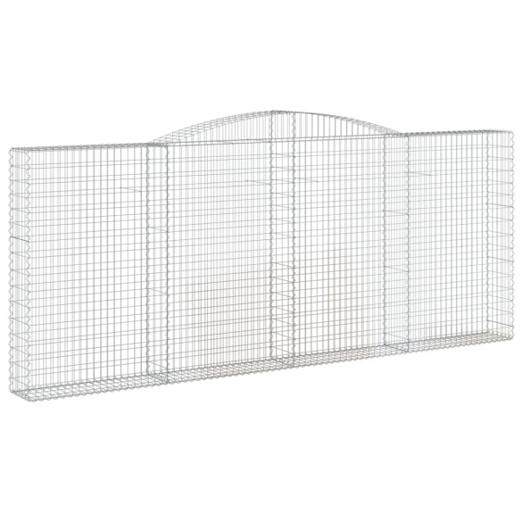 Coș Gabion Arcuit 400x30x160/180 cm - Fier Galvanizat