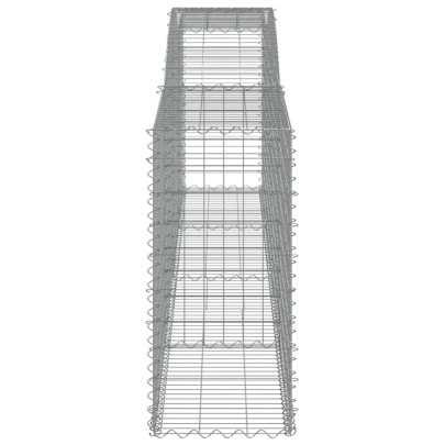 Coș Gabion Arcuit Fier Galvanizat | Livrare Gratuită