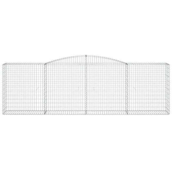 Coș Gabion Arcuit Fier Galvanizat | Livrare Gratuită