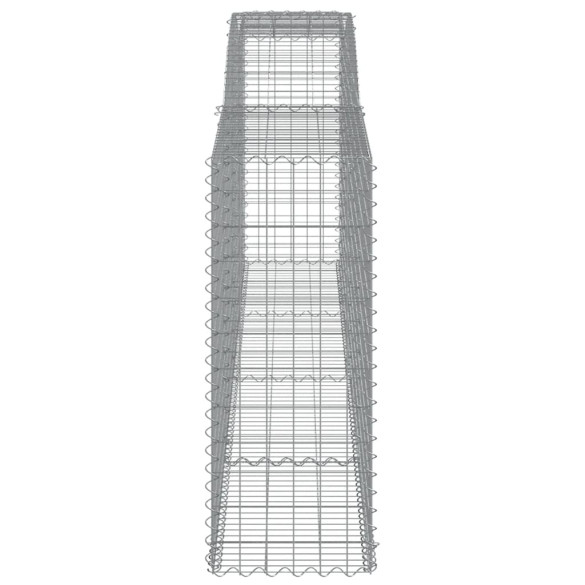 Coș Gabion Arcuit Fier Galvanizat | Livrare Gratuită