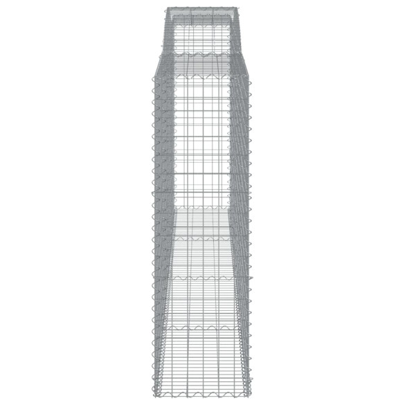 Coș Gabion Arcuit Fier Galvanizat - Barieră Grădină