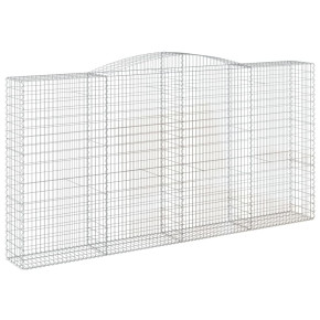Coș Gabion Arcuit 400x50x200cm Fier Galvanizat 2