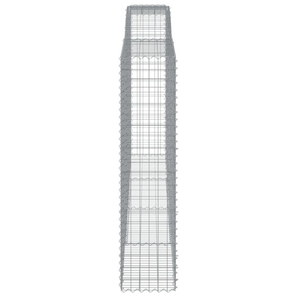 Coș Gabion Arcuit 400x50x200cm Fier Galvanizat