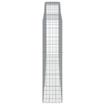 Coș Gabion Arcuit 400x50x200cm Fier Galvanizat