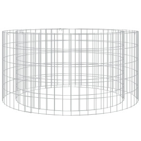 Vatră Foc Gabion 100cm - Fier Galvanizat | Livrare Gratuită 2