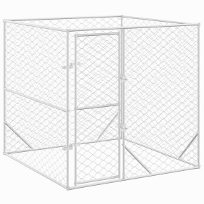 Padoc Câini Exterior 2x2x2m Oțel Galvanizat - Livrare Gratuită 2