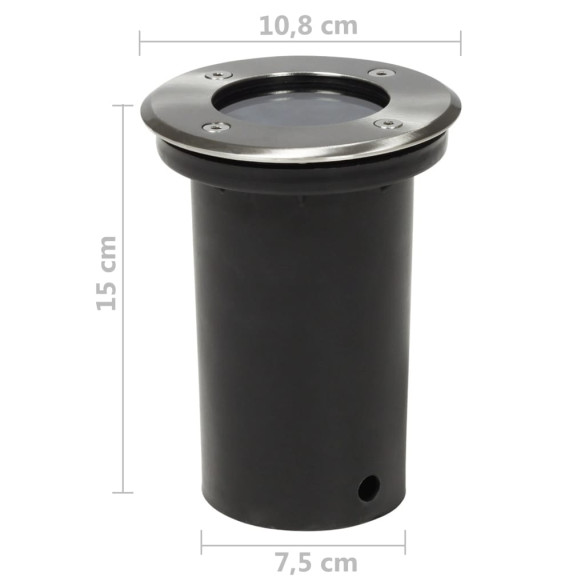 Set 12 Corpuri Iluminat Exterior Rotunde - IP67