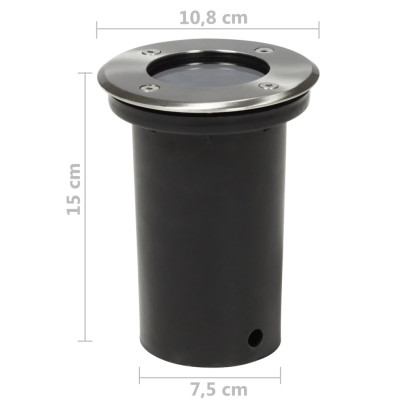 Set 12 Corpuri Iluminat Exterior Rotunde - IP67