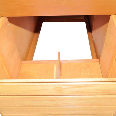 Coteț pentru Păsări din Lemn - 295x163x170 cm - Livrare Gratuită