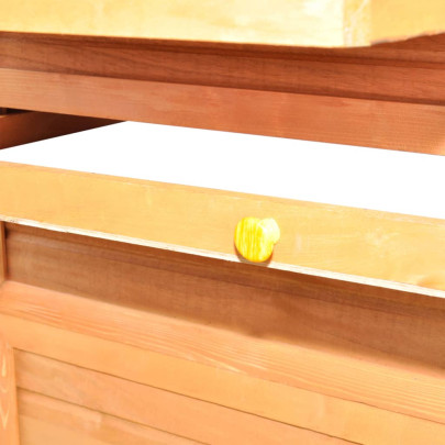 Coteț pentru Păsări din Lemn - 295x163x170 cm - Livrare Gratuită