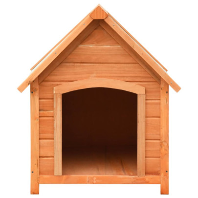 Cușcă Câine Lemn Masiv Pin Brad - 72x85x82 cm | Livrare Gratuită