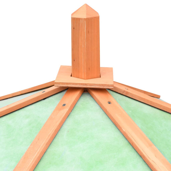 Coteț Păsări 126x117x125 cm - Lemn Masiv | Livrare Gratuită