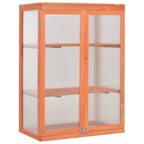 Seră lemn 75x47x109 cm - Livrare Gratuită