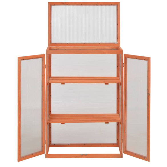 Seră lemn 75x47x109 cm - Livrare Gratuită Seră lemn 75x47x109 cm - Livrare Gratuită