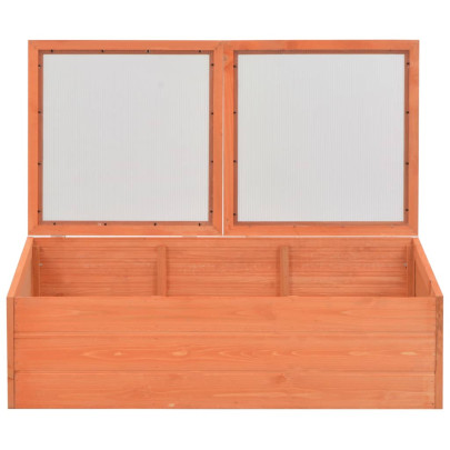 Seră Lemn 100x50x34 cm - Livrare Gratuită România